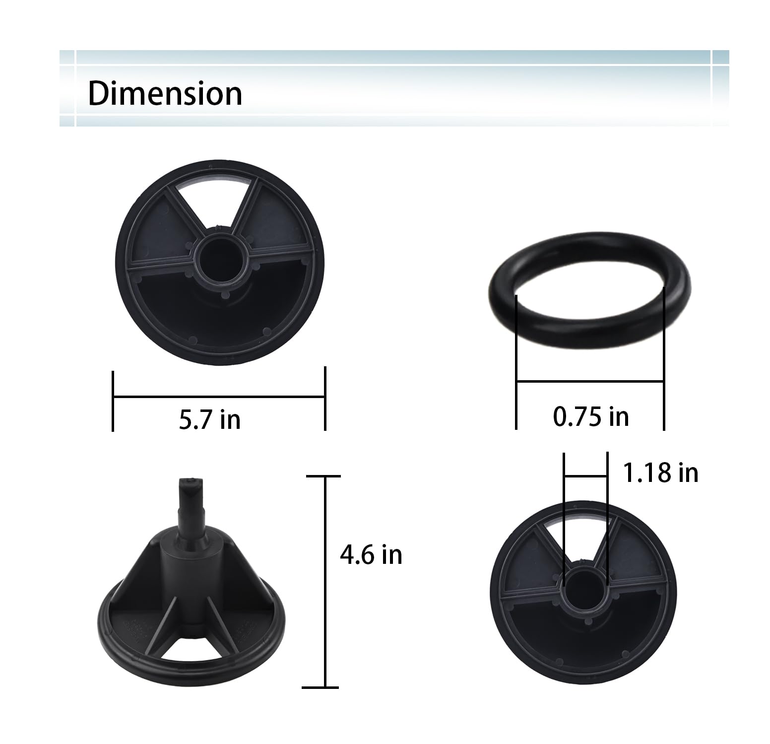 Amazon.com: 272512 Diverter Gasket 272535 Compressed Device and